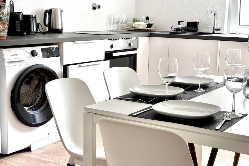 Moderne Wohnung In Stadionnaehe Mit Parkplatz Dortmund Dış mekan fotoğraf